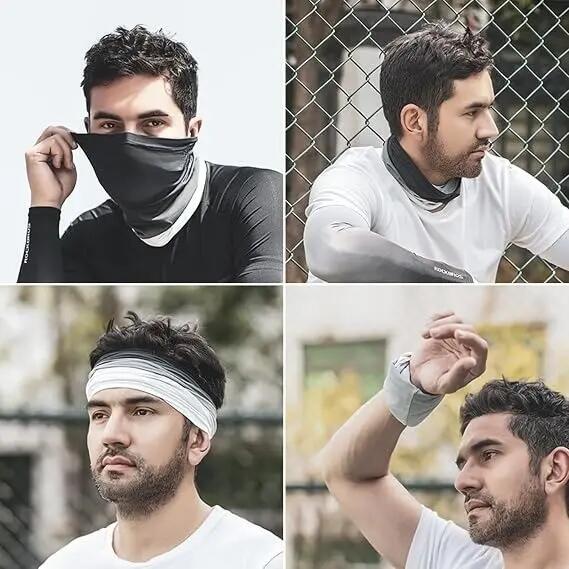 Headband face cooling for outdoor activities 3/6