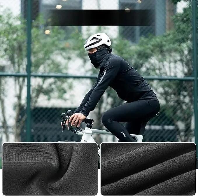 Halsdoek fleece verstelbaar ademend ultra-warm 3/5