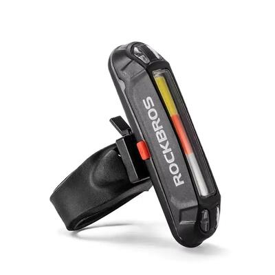 Achterlicht fiets oplaadbaar usb rockbros