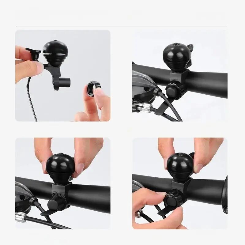 Sonnette de vélo à pouce légère portable son clair WEST BIKING 4/4