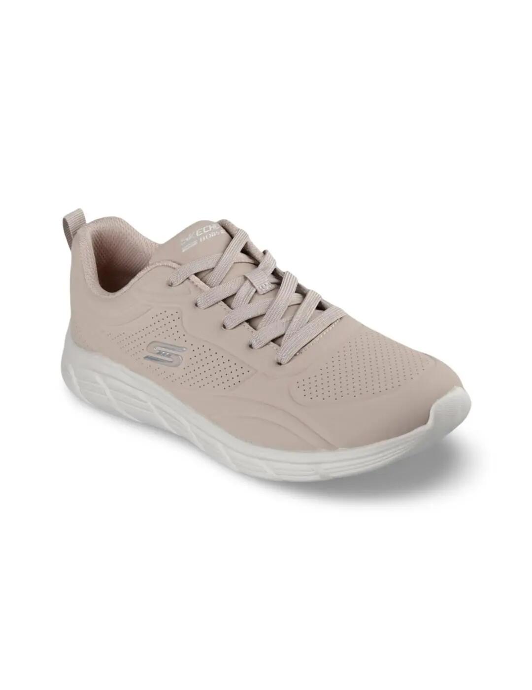 Zapatillas para Mujer Skechers Bobs sport b flex lo Rosa 3/5