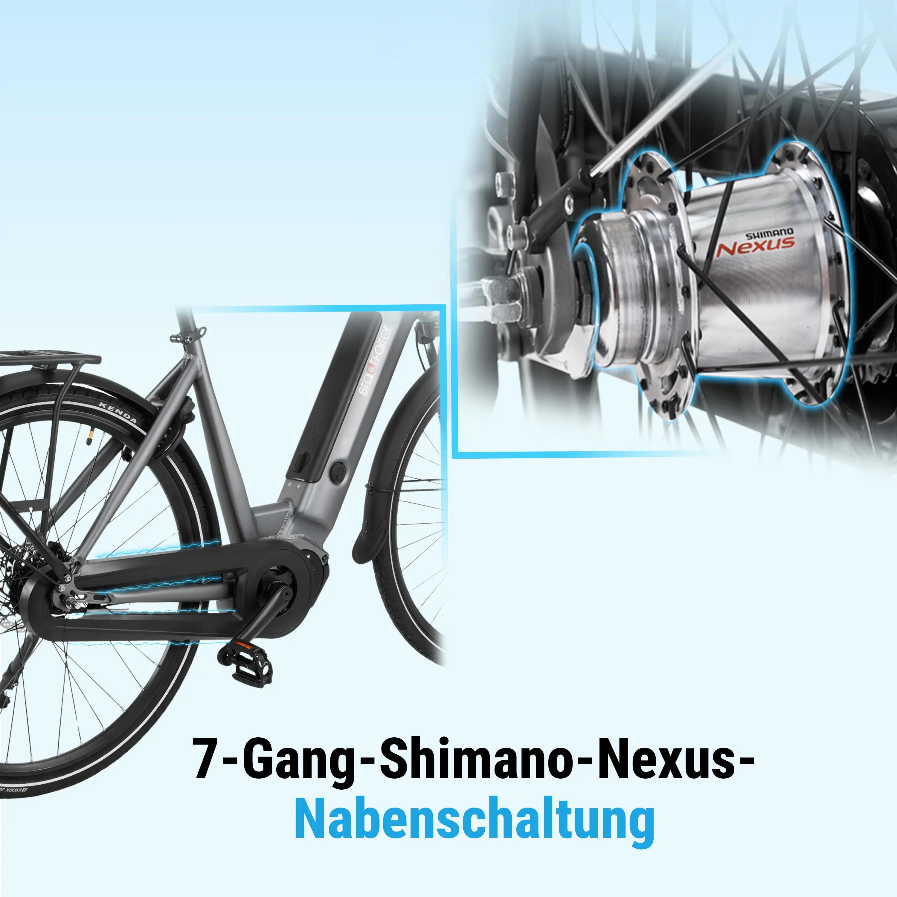 City E-Bike Stadtfalter B14 6/6