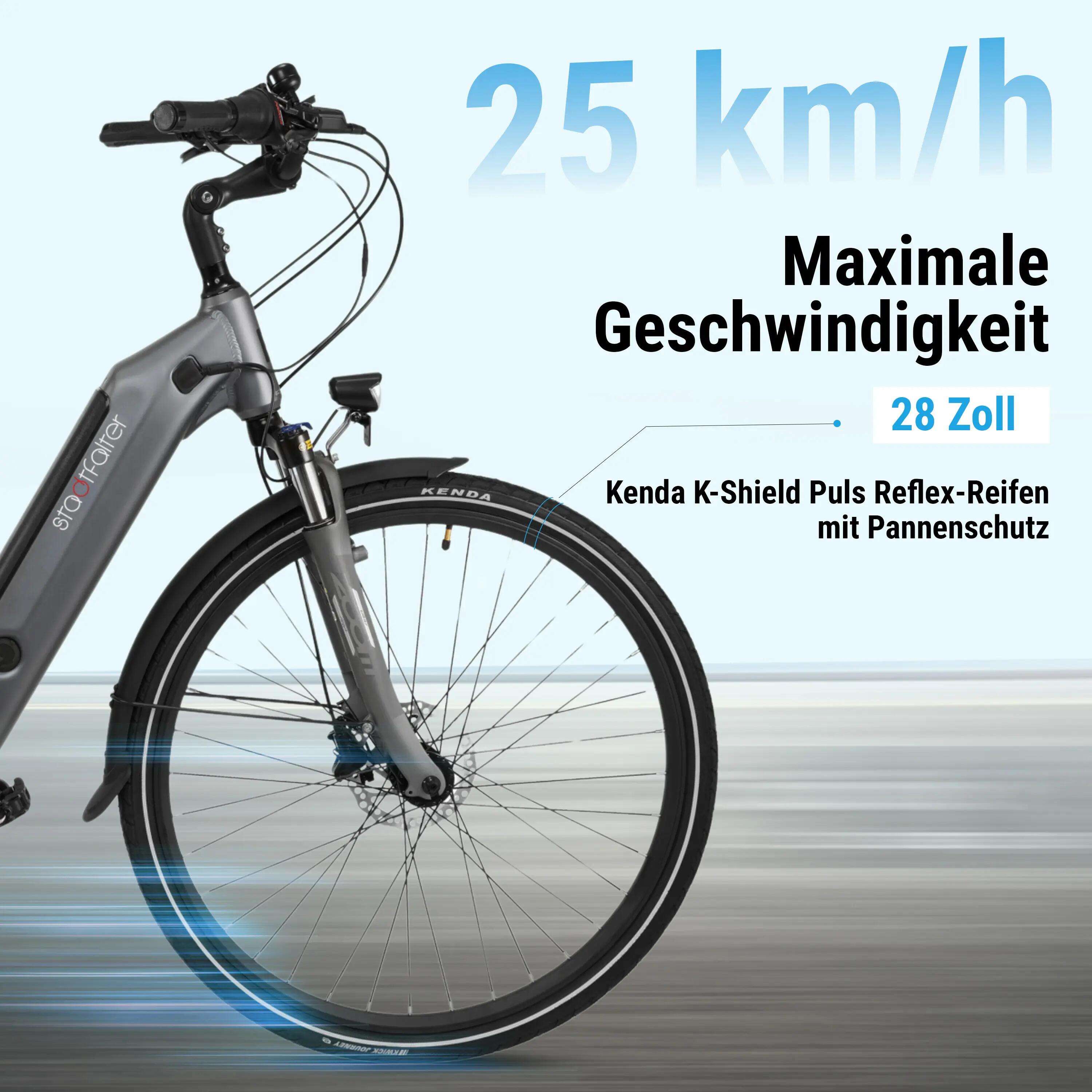 City E-Bike Stadtfalter B14 5/6