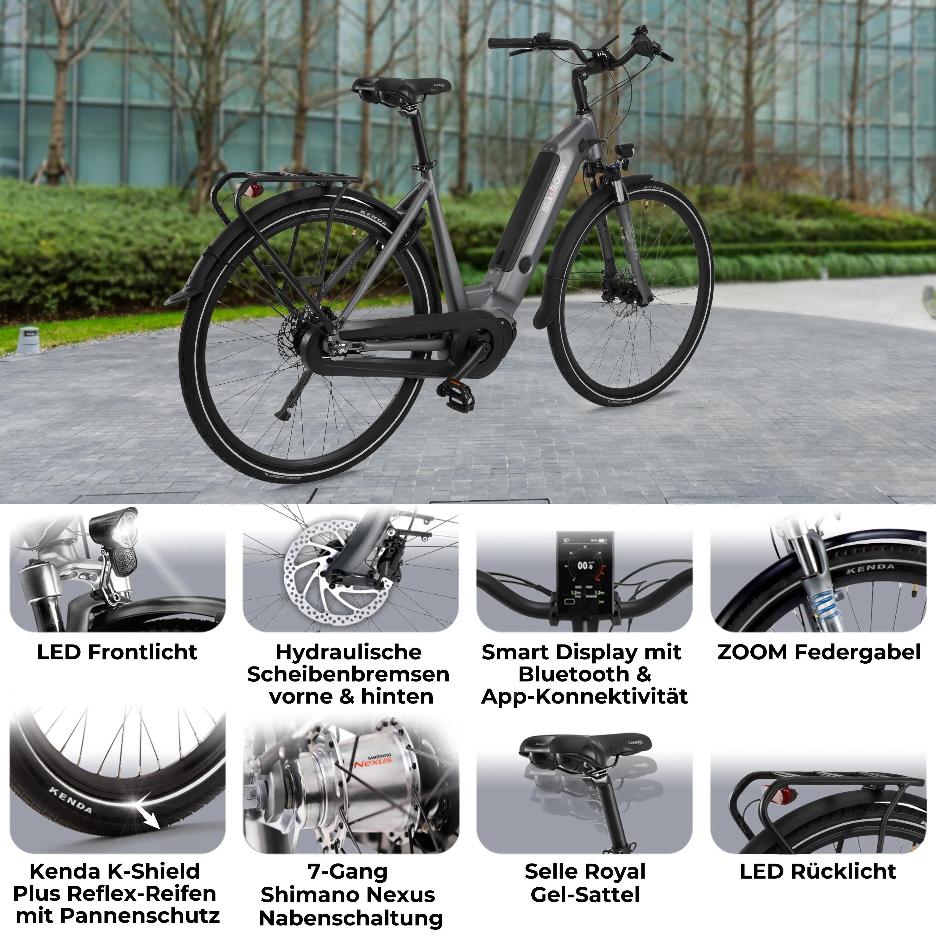 City E-Bike Stadtfalter B14 2/6