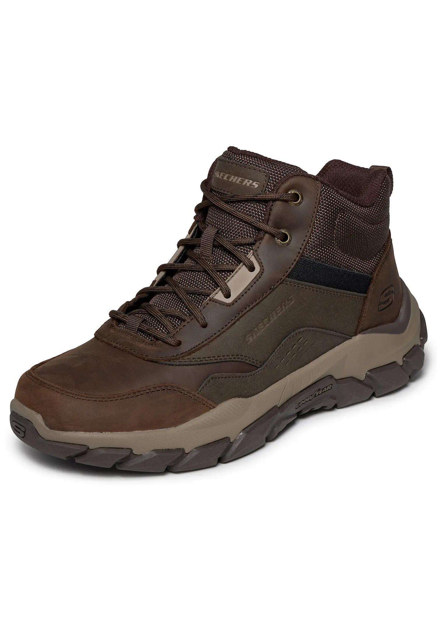Laarzen Skechers Santoro-hopkins, Bruin, Mannen 2/5