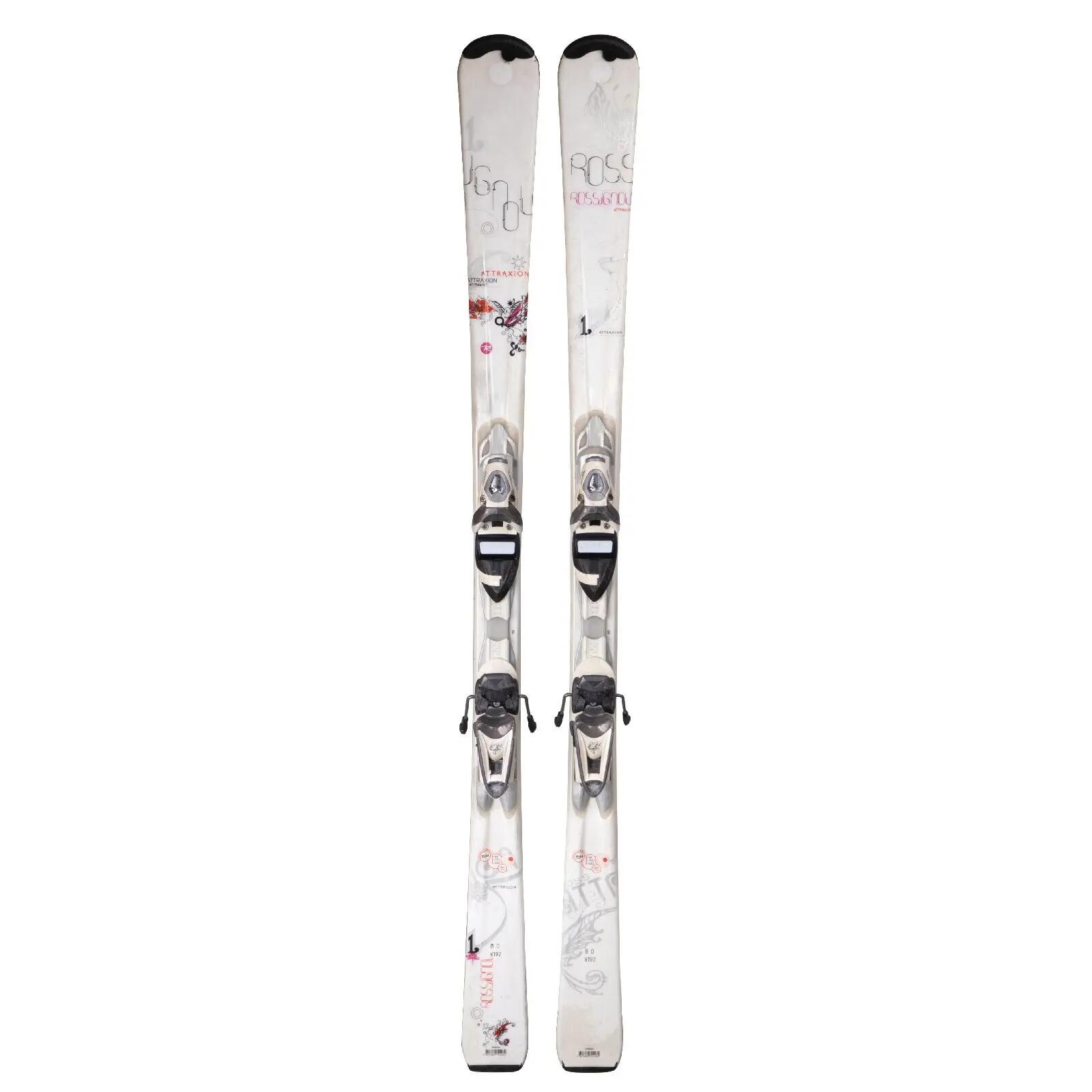 RECONDITIONNE - Ski Rossignol Attraxion 1 Casual + Fixations 2/4