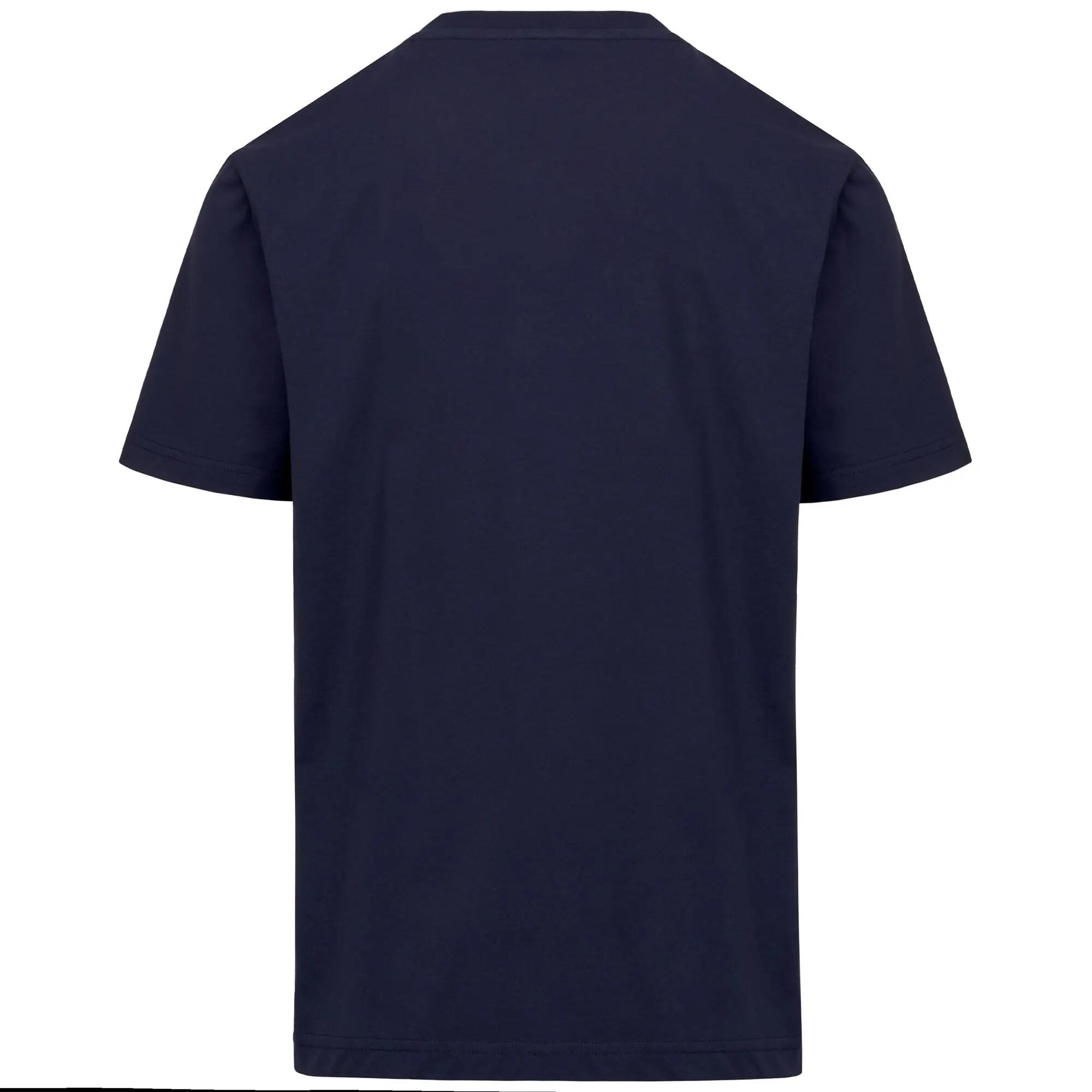Camiseta Kappa Logo Ioni 34251SW-193 azul marino hombre manga corta 3/3