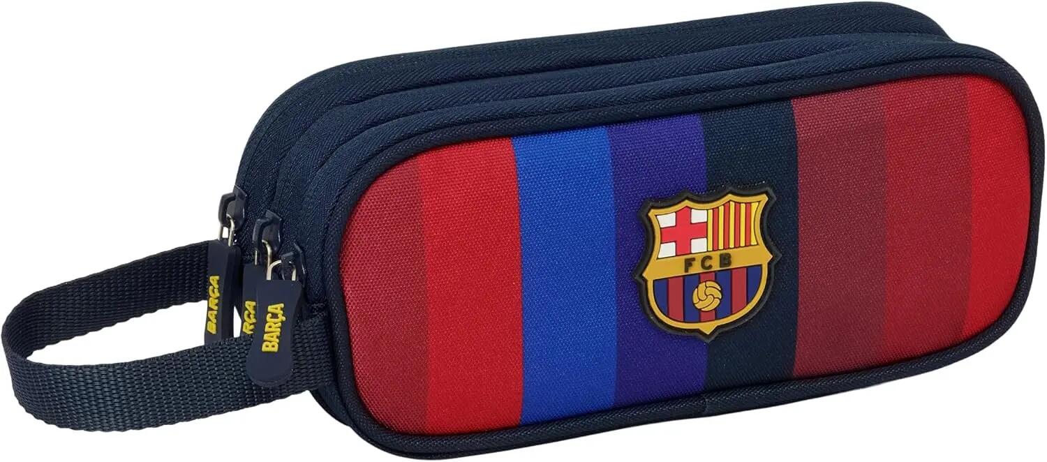 FC Barcelona piórnik triple pencil case wielokolorowy 6/6