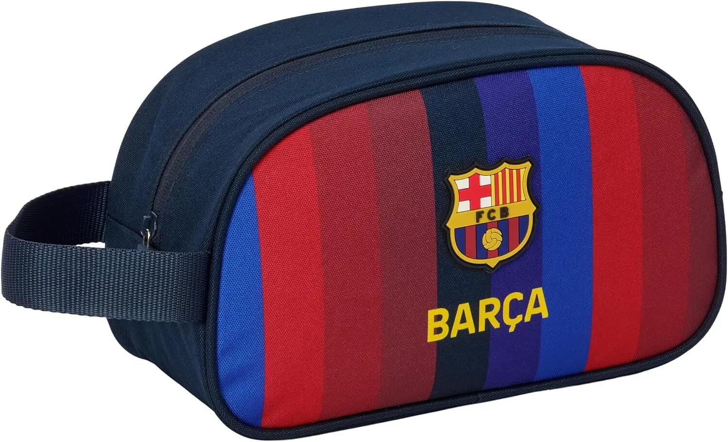 Trousse de toilette de voyage FC Barcelone pour adulte, adaptable à une valise à 6/6