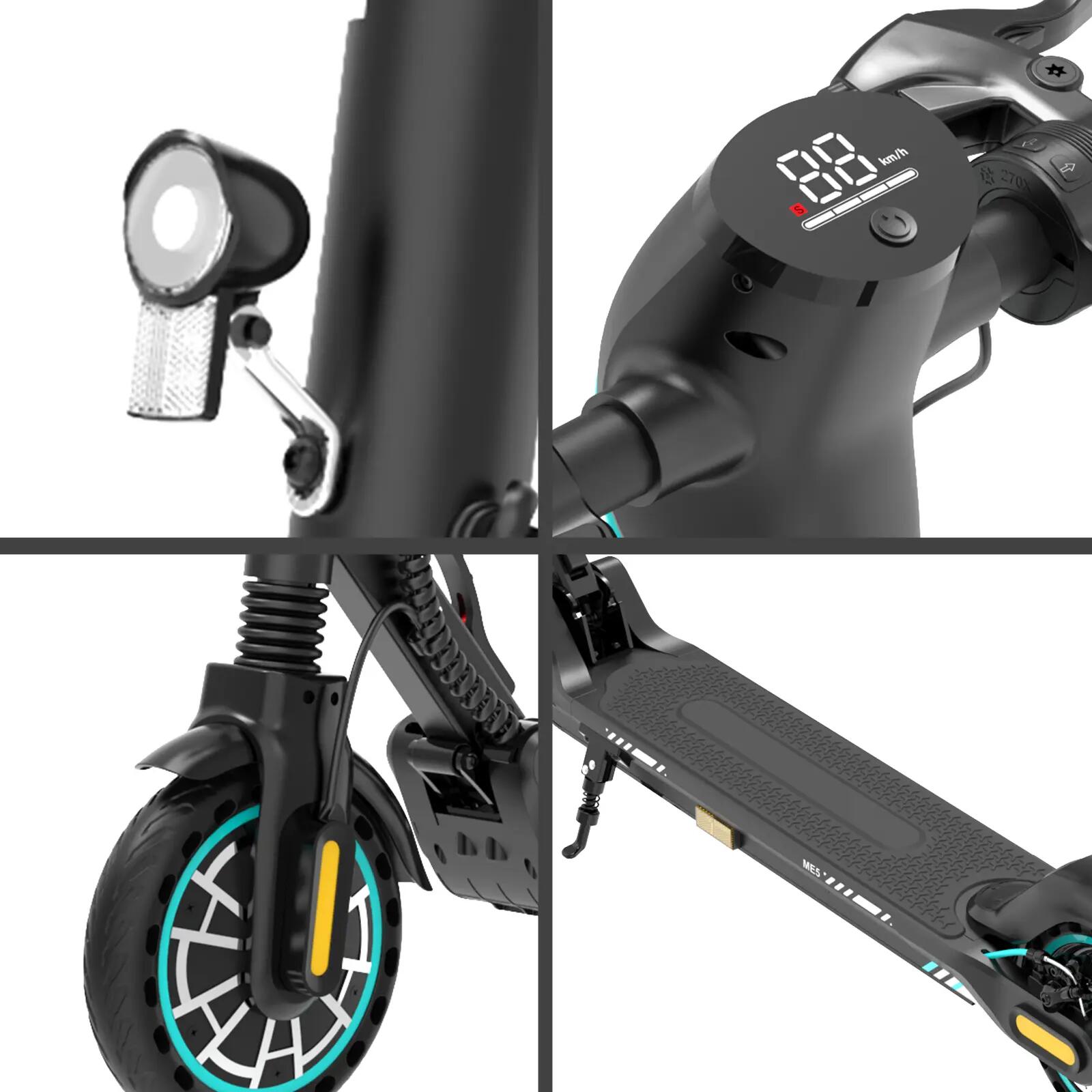 Monopattino Elettrico E-Scooter 8,5" Pieghevole Urbano ME5 4/6