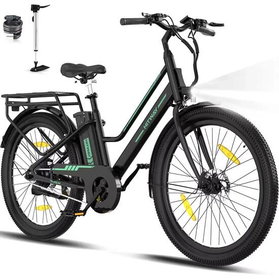 Miejski rower elektryczny 27,5" z niską ramą, bateria 13Ah APP BK8SL