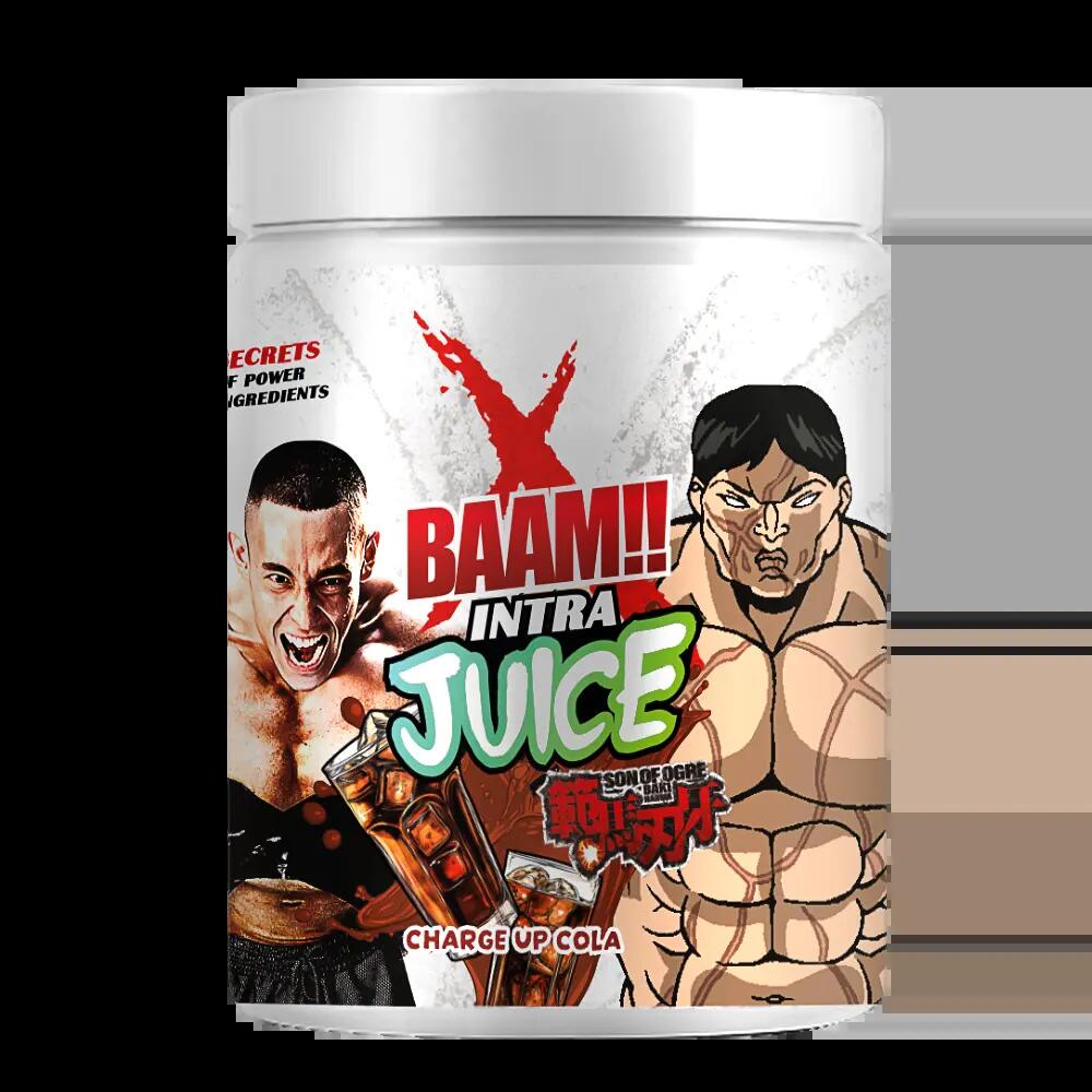 INTRA JUICE BAAM - 10 SERVINGS REVIVE Cola | BCAA 7G + GLUTAMINE 2.5G + ELECTROLYTES 1100MG