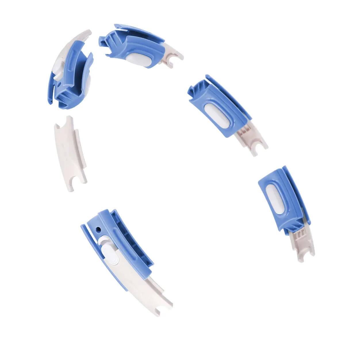 Sada masážní hula hoop HMS HHM15 a BR163 PLUS SIZE zeštíhlujícího pásu 6/7