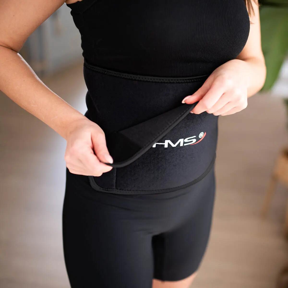 Sada masážní hula hoop HMS HHW06 a BR163 PLUS SIZE zeštíhlujícího pásu 3/7