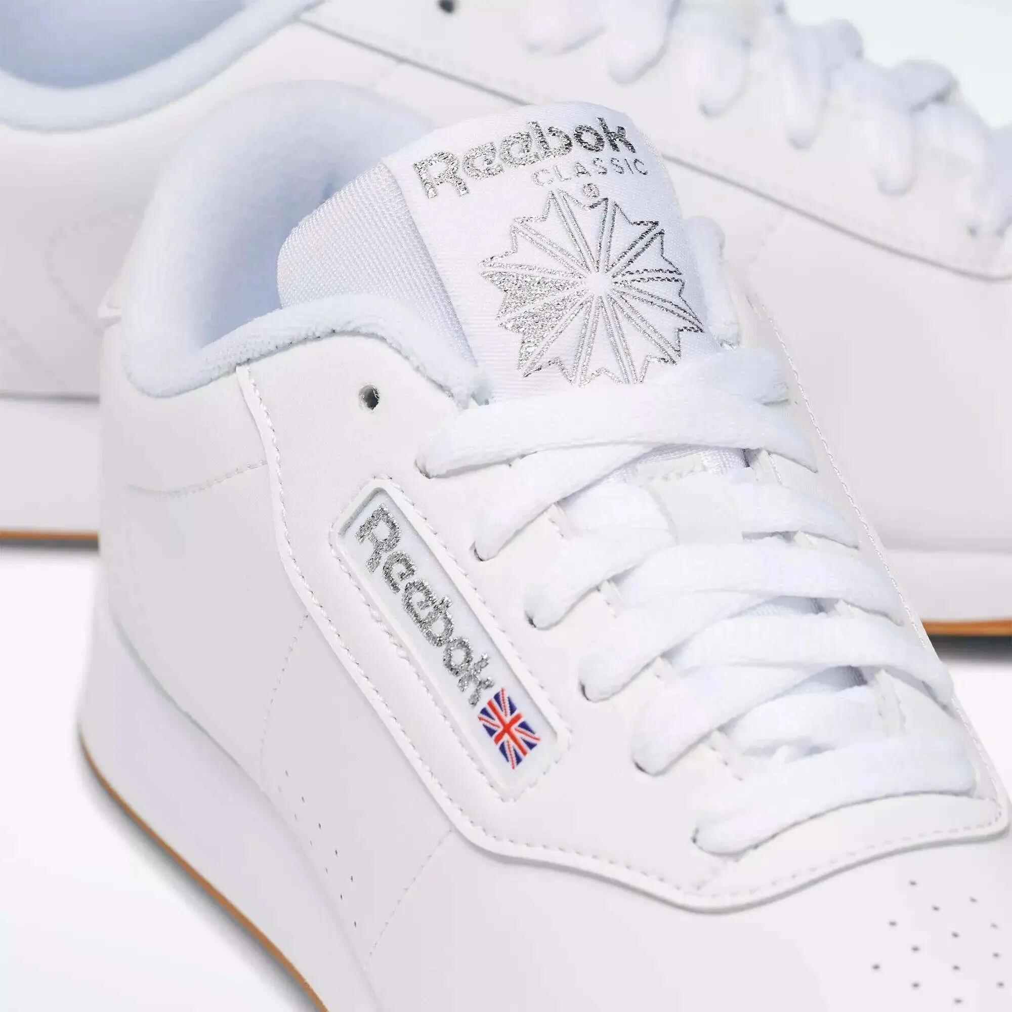 Baskets femme Reebok PRINCESS WHITE/GUM 100000025 blanches 8/10