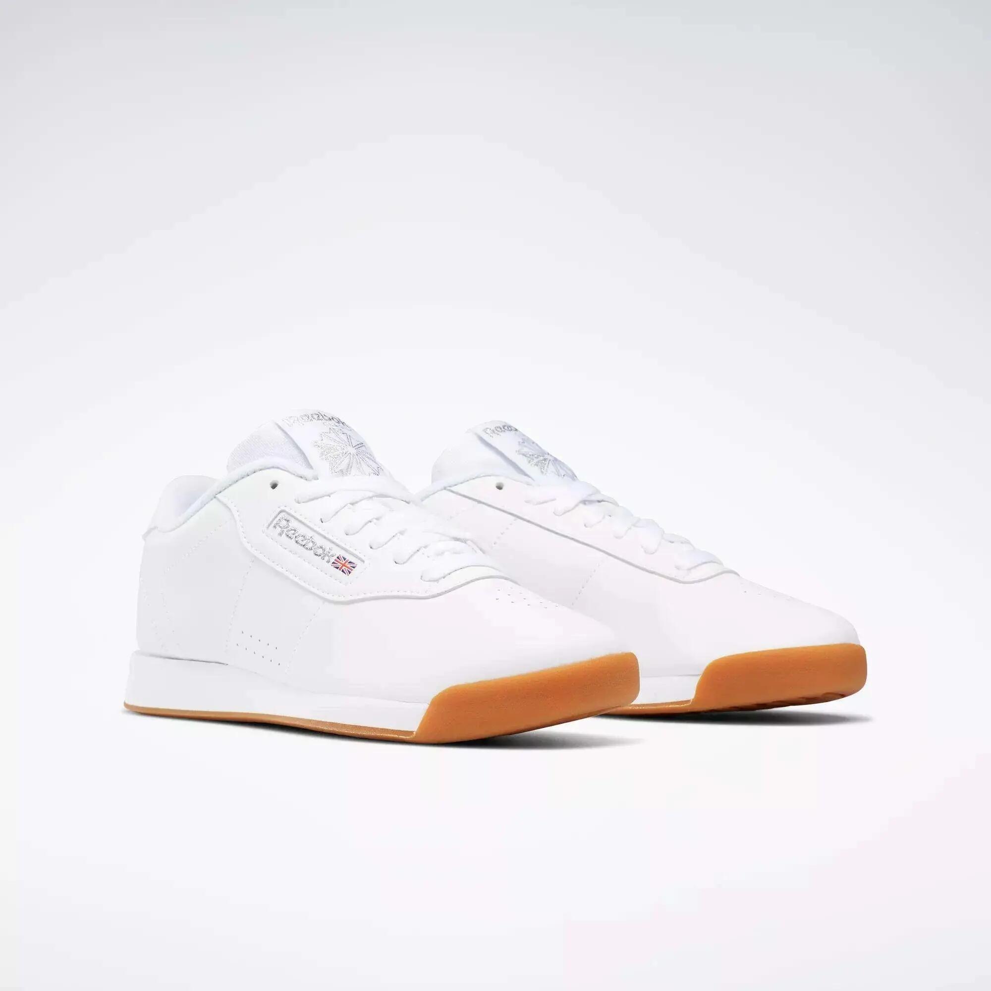 Damskie sneakersy Reebok PRINCESS WHITE/GUM 100000025 białe 6/10