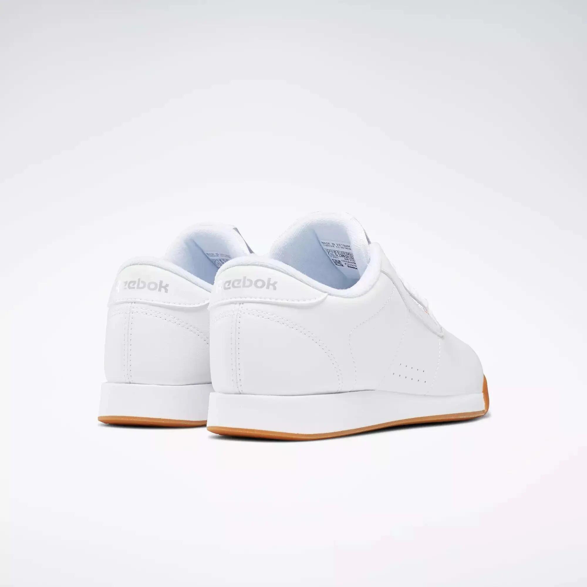 Baskets femme Reebok PRINCESS WHITE/GUM 100000025 blanches 10/10