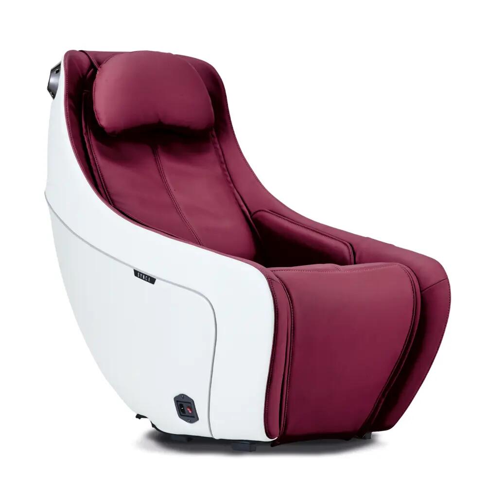 CirC massagestoel bordeaux met 5 automatische programma's 5/5