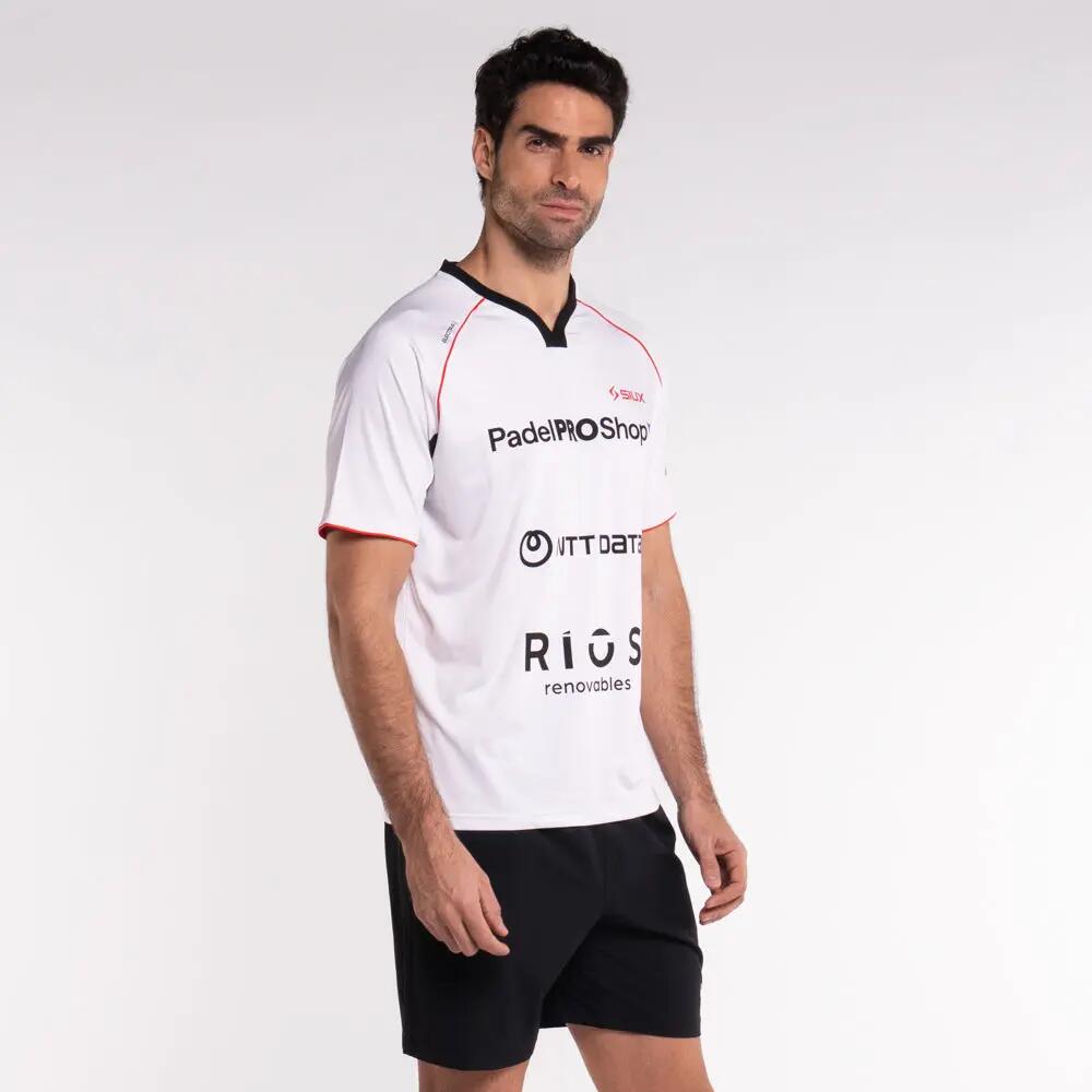Siux - Padel-Shirt Electra x Stupa 26, Größe XL Weiß 4/5
