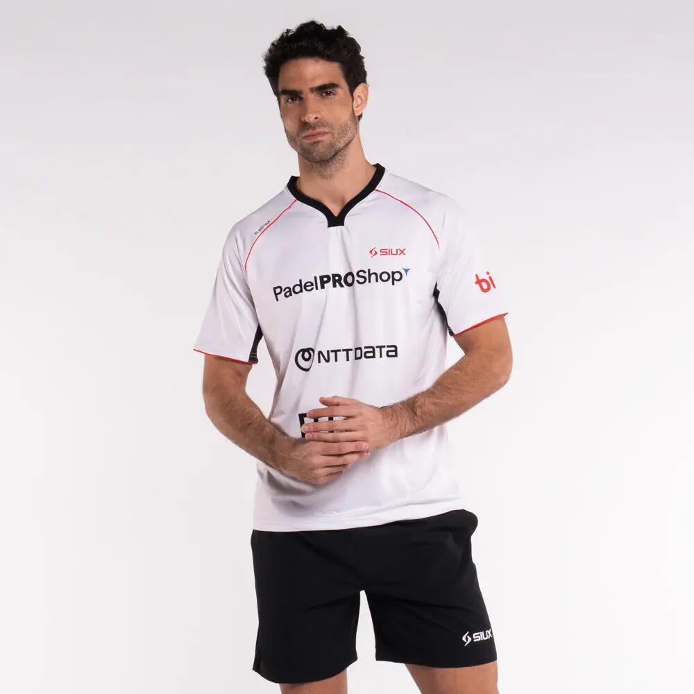 Siux - Padel-Shirt Electra x Stupa 26, Größe XL Weiß 2/5