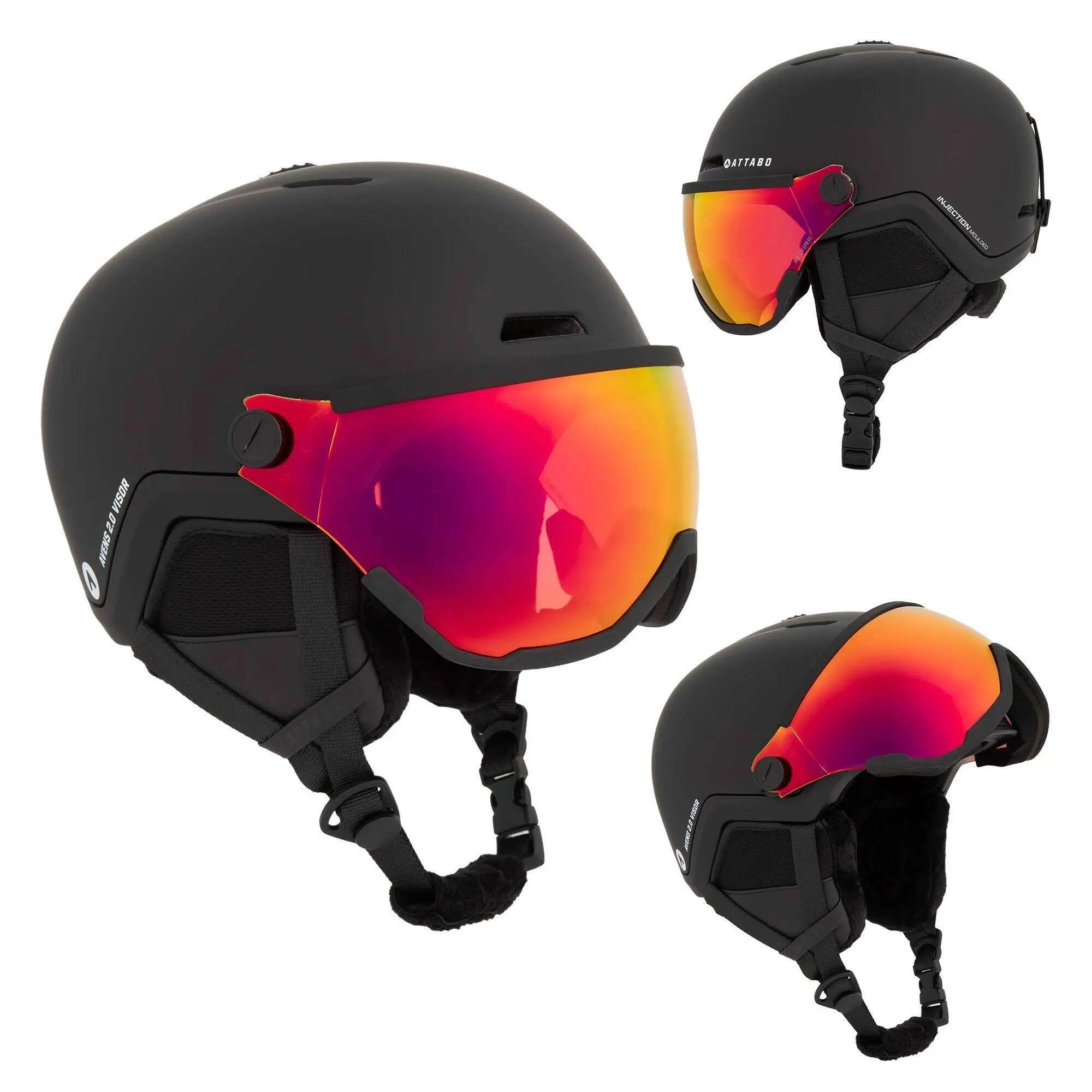Kinder-skihelm ATTABO Avens 2.0 Jr Visor 1/7
