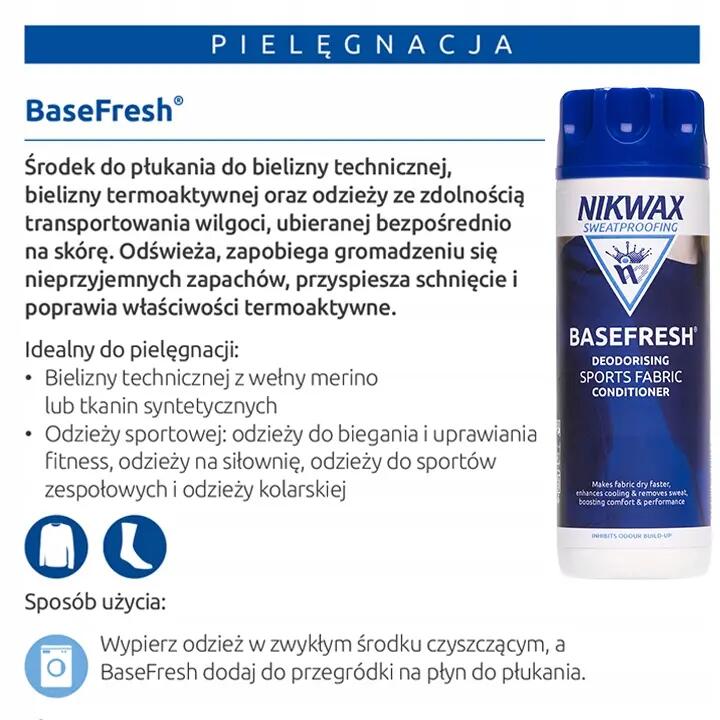 Środek piorący Nikwax Base Fresh Punch 50 ml 3/6