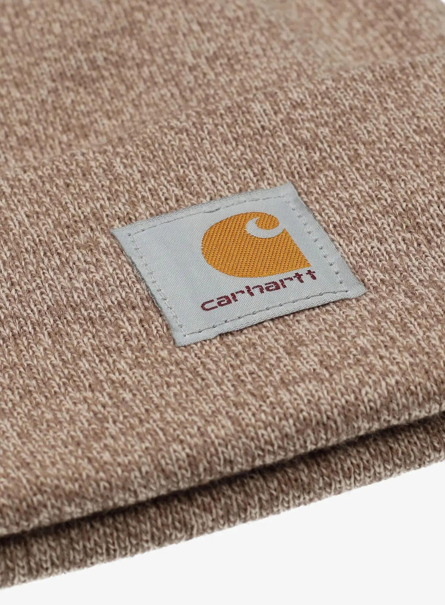 Czapka zimowa Carhartt Knit Cuffed Beanie - sepia/light taupe 6/6
