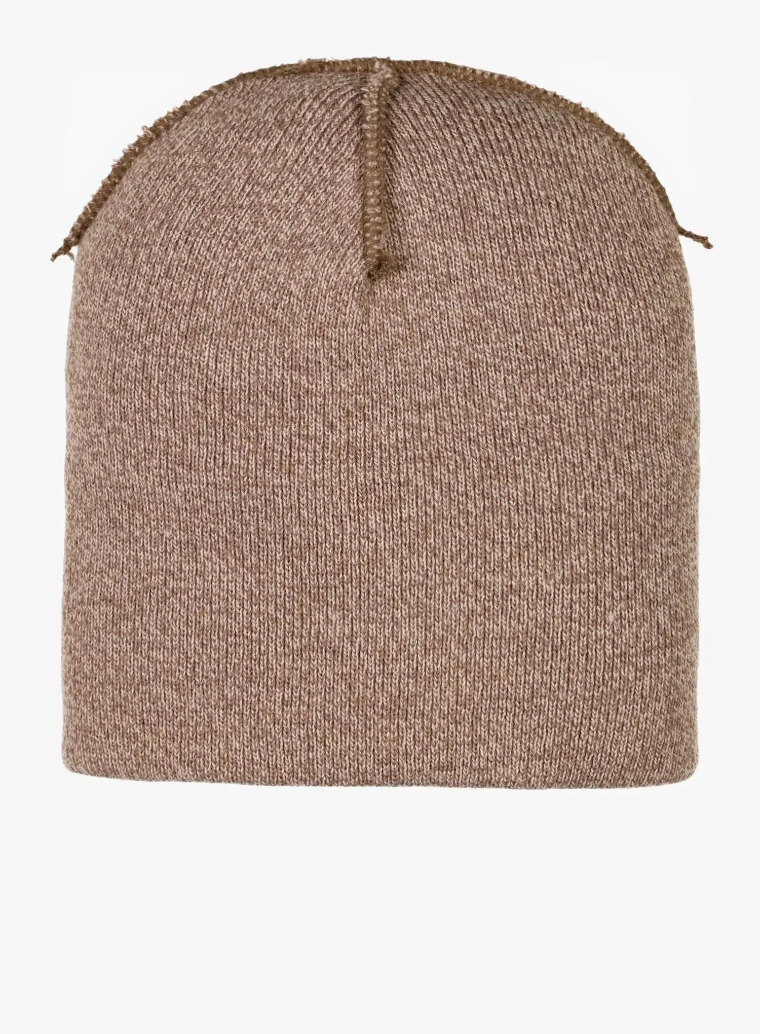 Czapka zimowa Carhartt Knit Cuffed Beanie - sepia/light taupe 5/6