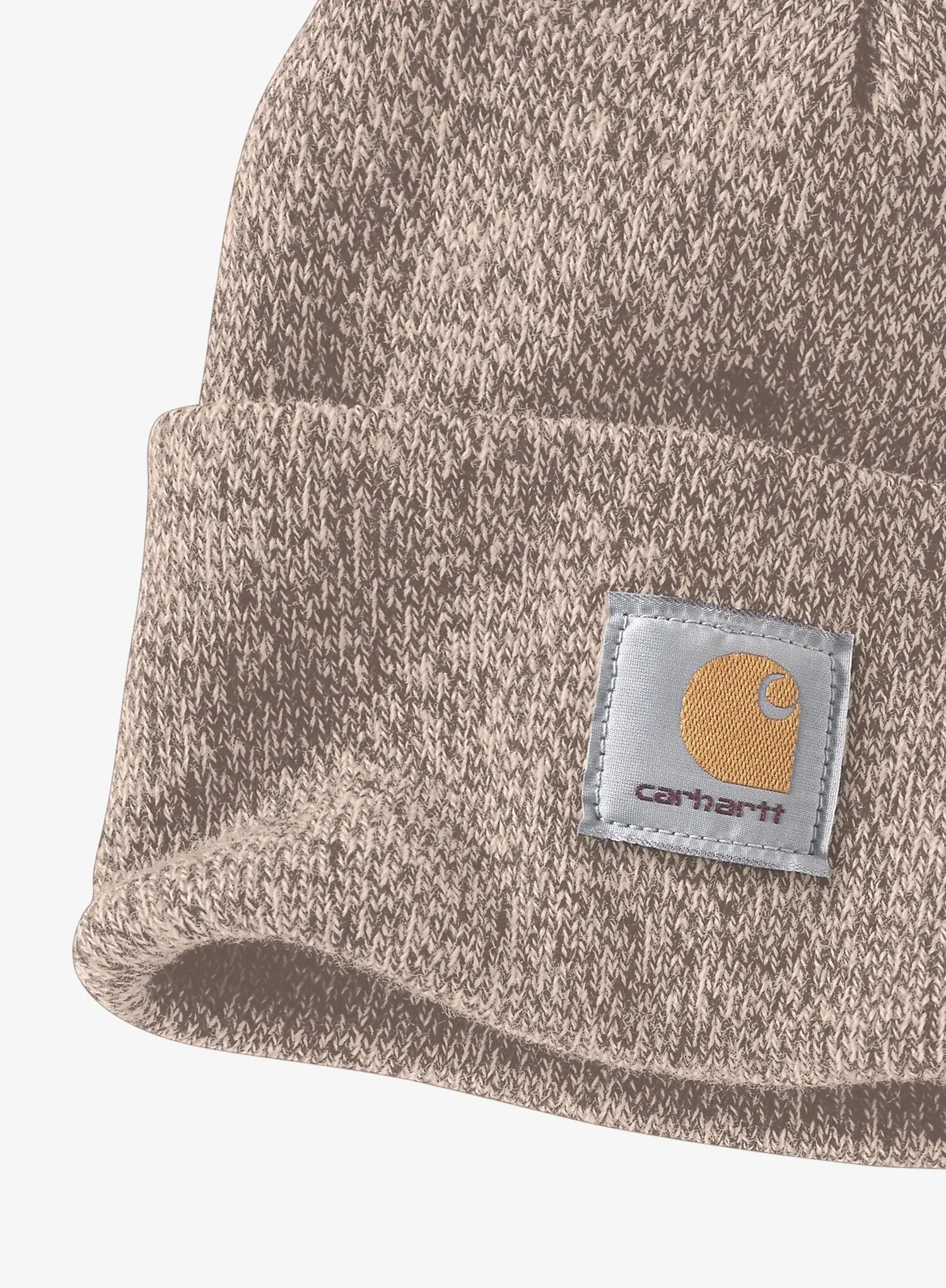 Czapka zimowa Carhartt Knit Cuffed Beanie - sepia/light taupe 4/6