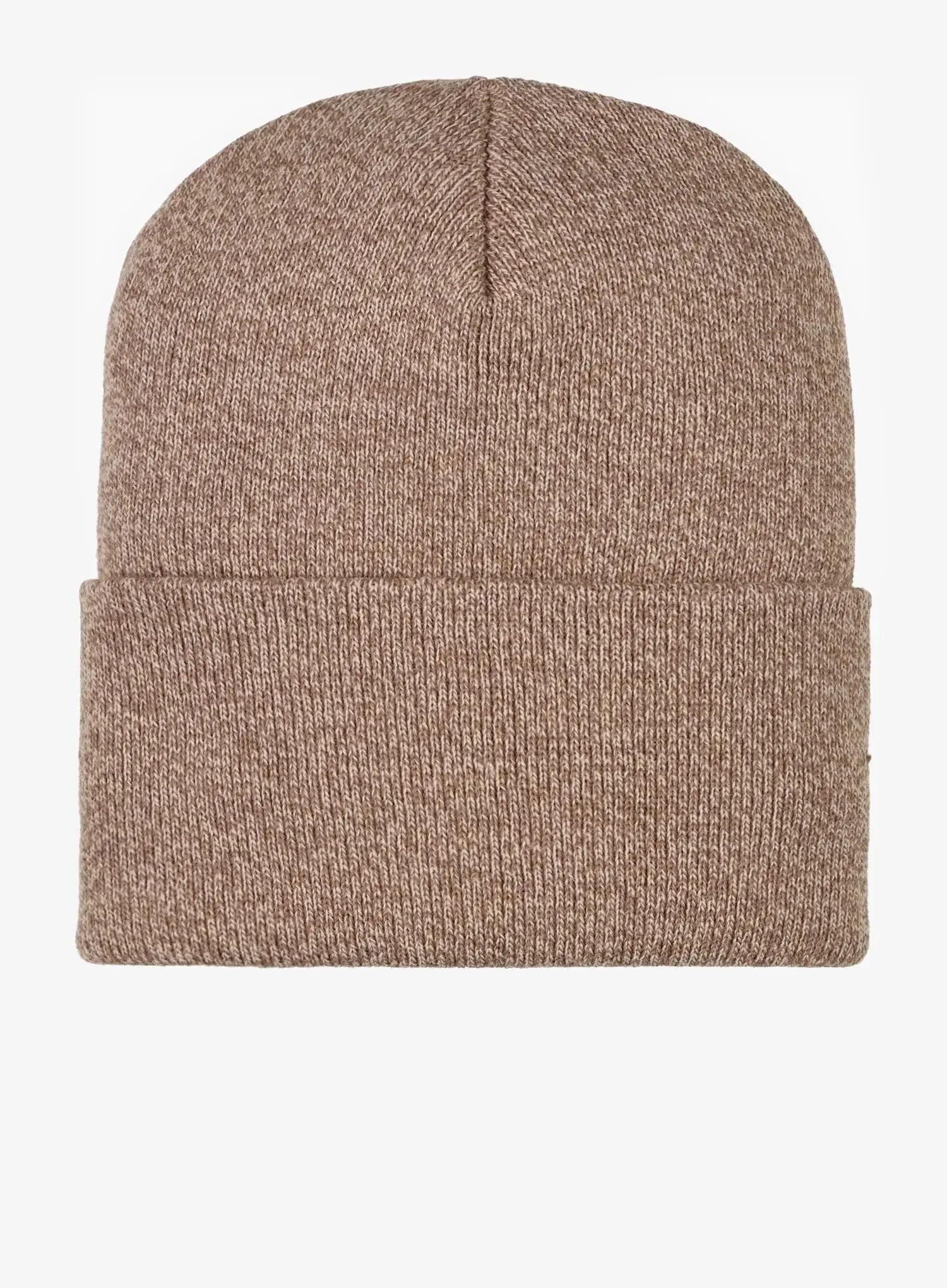 Czapka zimowa Carhartt Knit Cuffed Beanie - sepia/light taupe 3/6