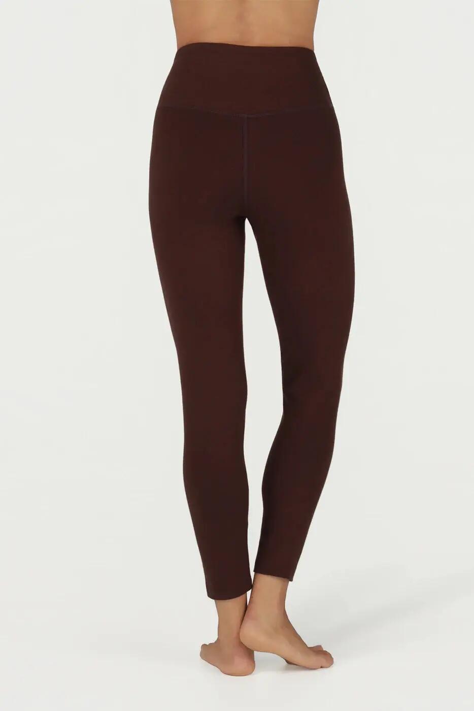 Yoga et Pilates Legging Isara 7/8  - Cacao 3/6