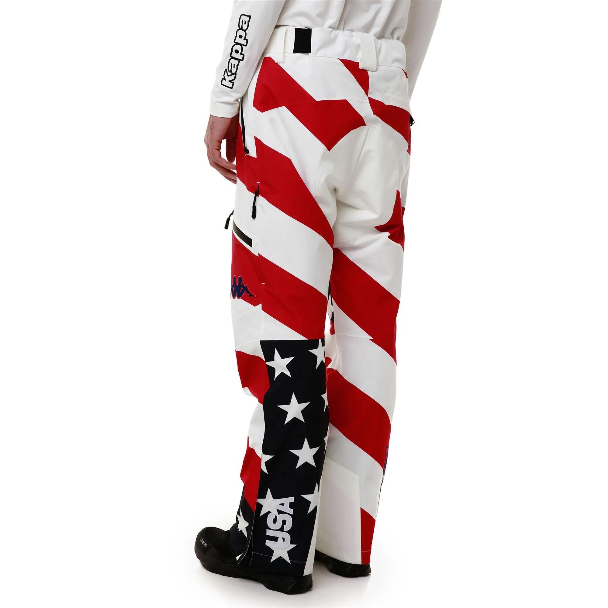 Pantalon de survêtement pour homme bleu pour ski 5/5