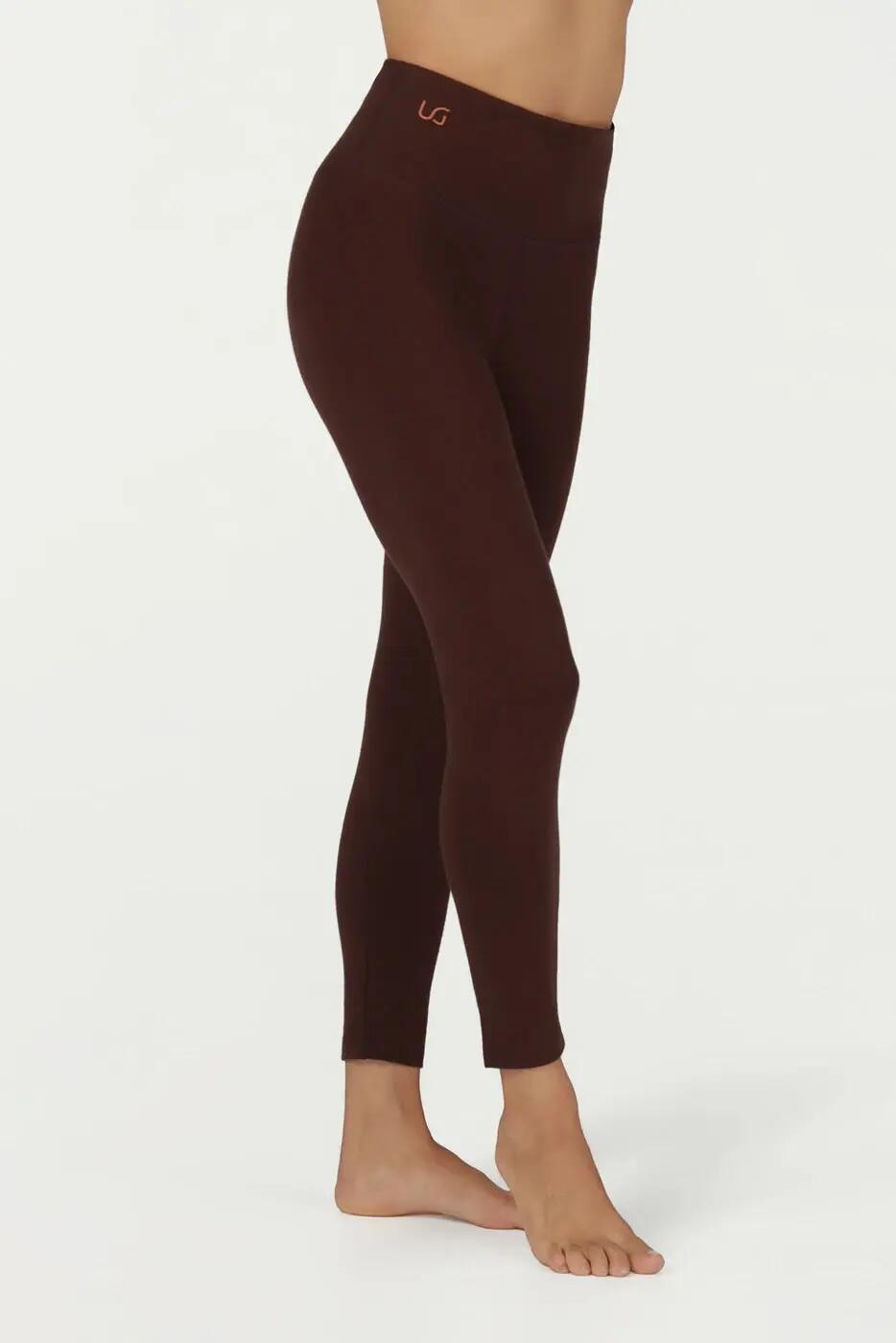 Yoga et Pilates Legging Isara 7/8  - Cacao 2/6