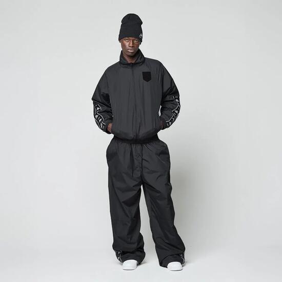 Pantalon de survêtement pour homme noir pour streetwear sportif