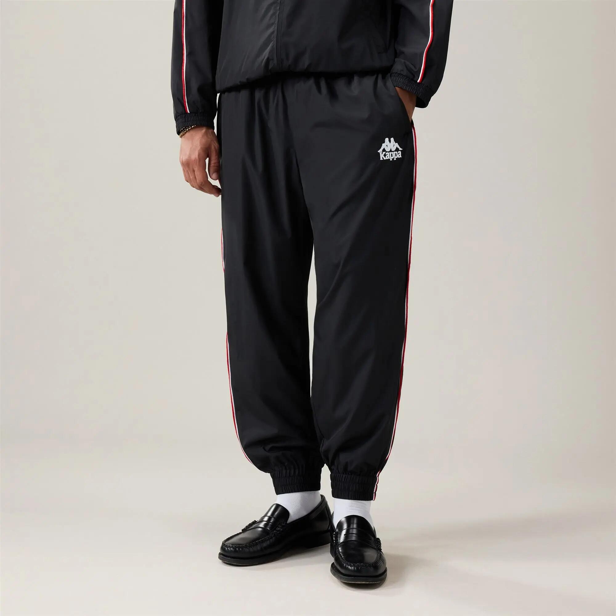 Pantalon de survêtement pour homme noir pour streetwear sportif 4/5