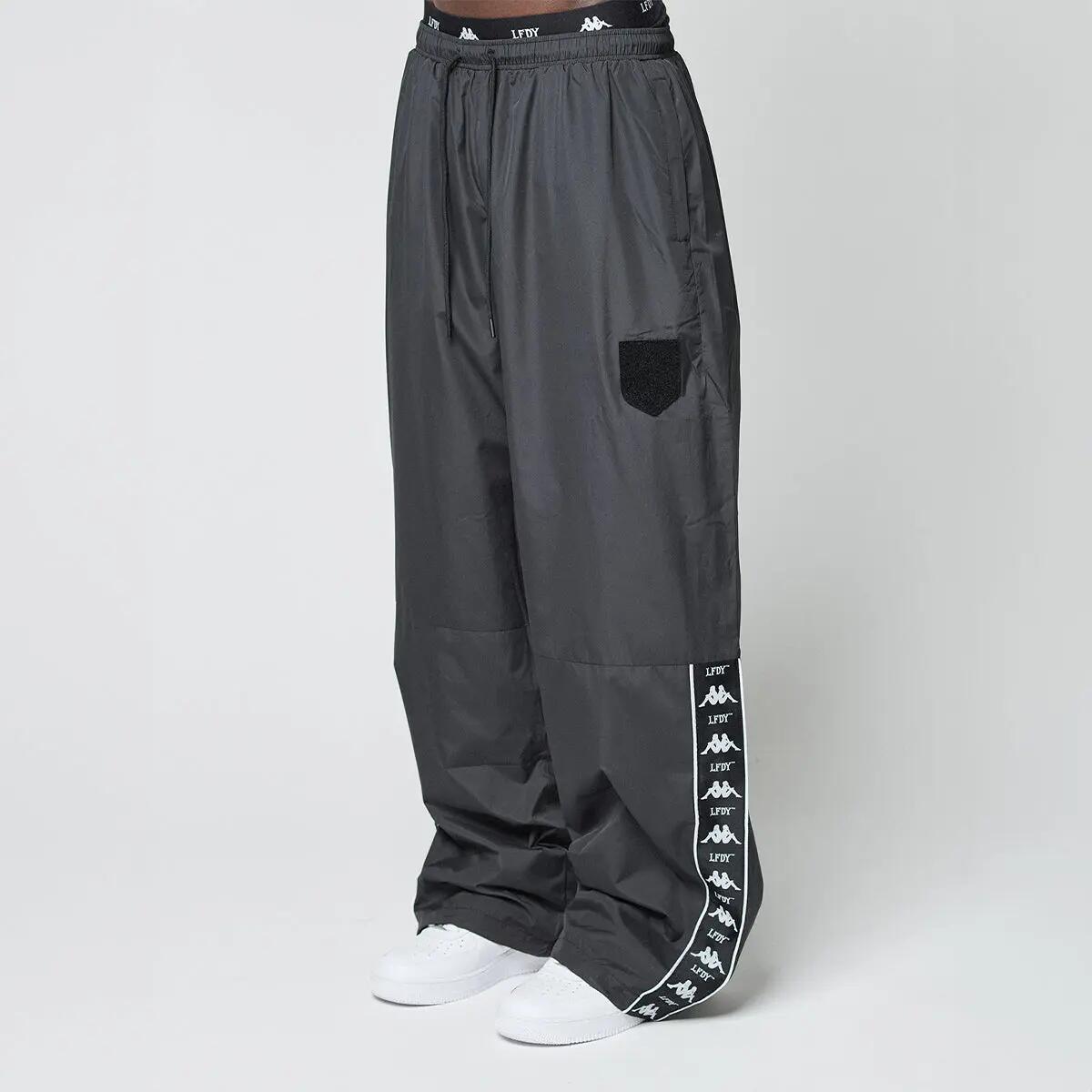 Pantalon de survêtement pour homme noir pour streetwear sportif 6/6