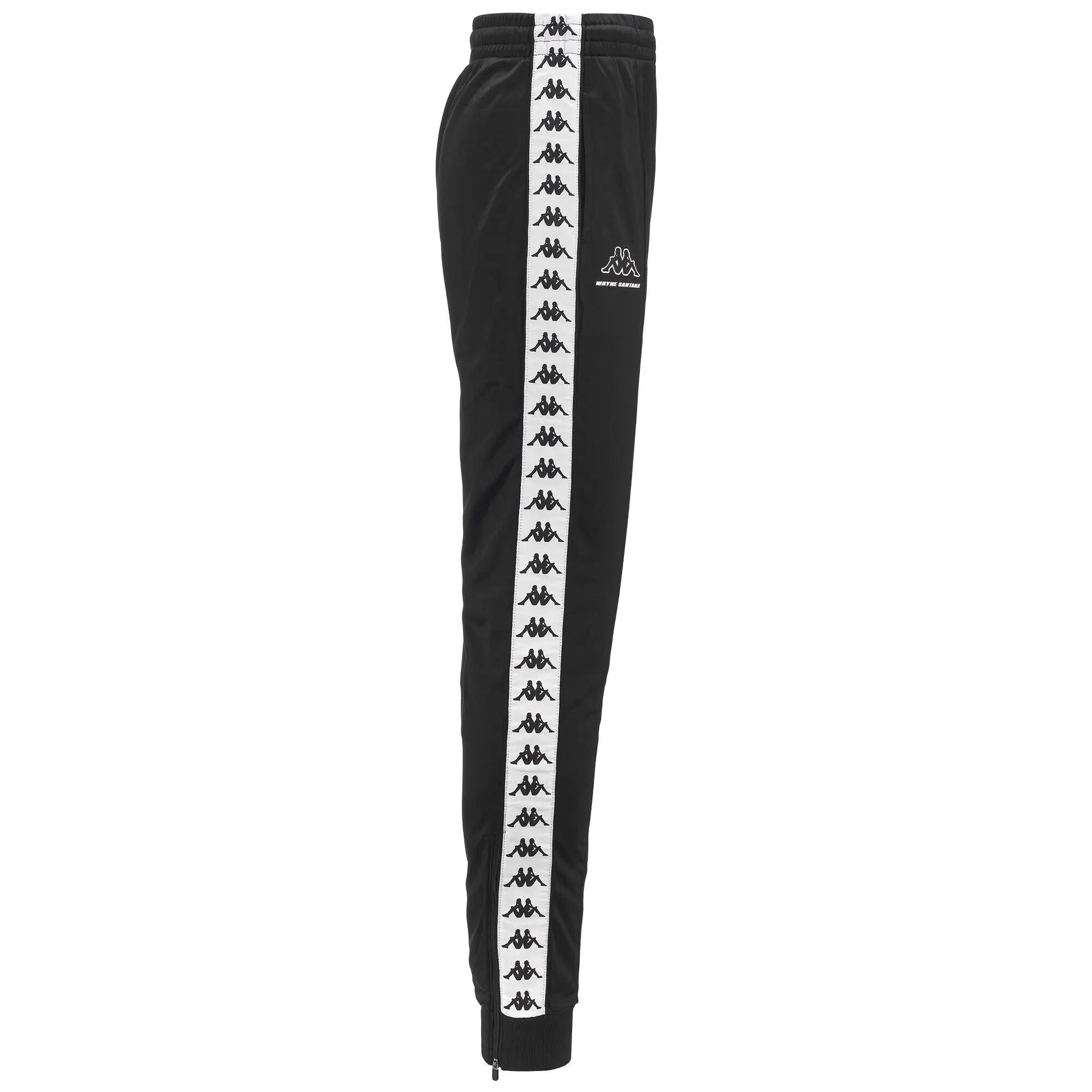 Pantalon de survêtement pour homme noir pour streetwear sportif 2/3