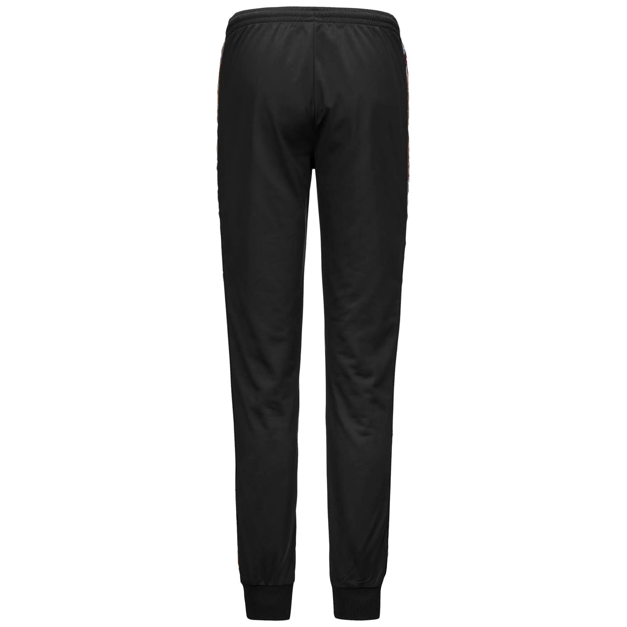 Pantalón de chándal mujer negro streetwear 3/4