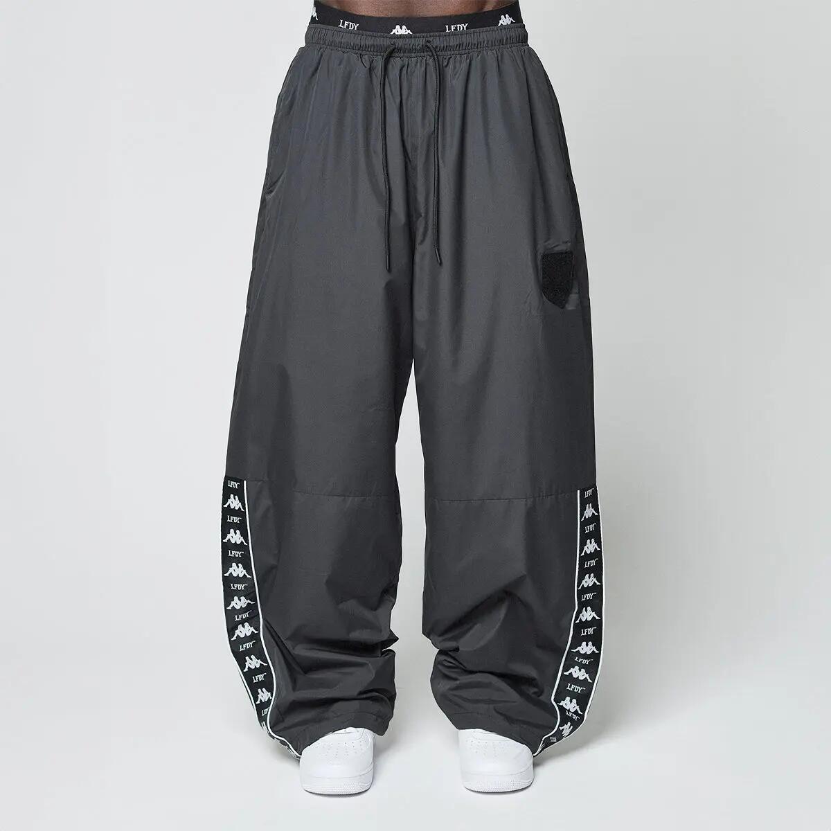 Pantalon de survêtement pour homme noir pour streetwear sportif 4/6
