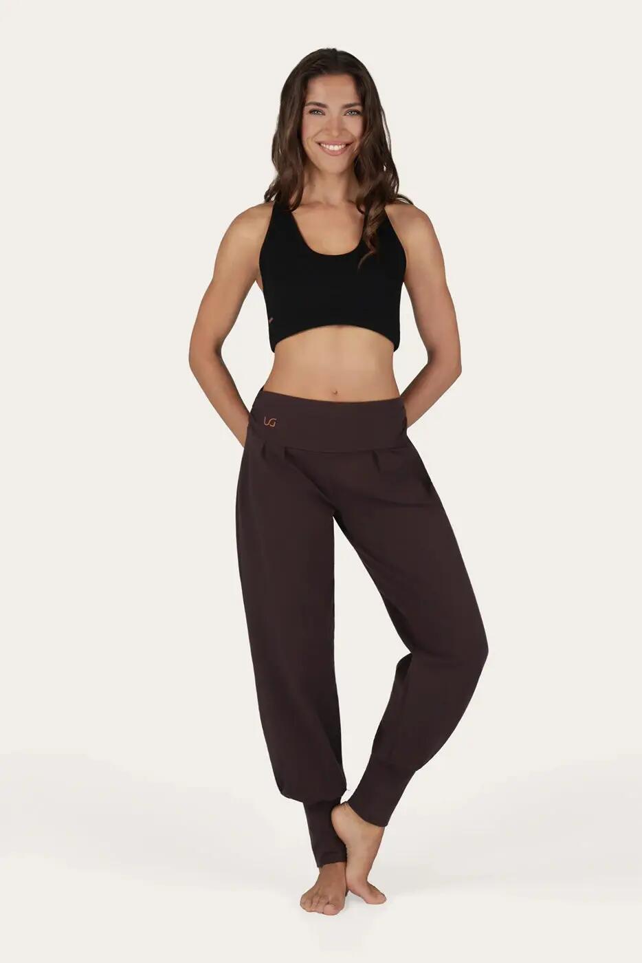 Dakini - Pantalon Aladdin ample confortable - Coffee 4/6