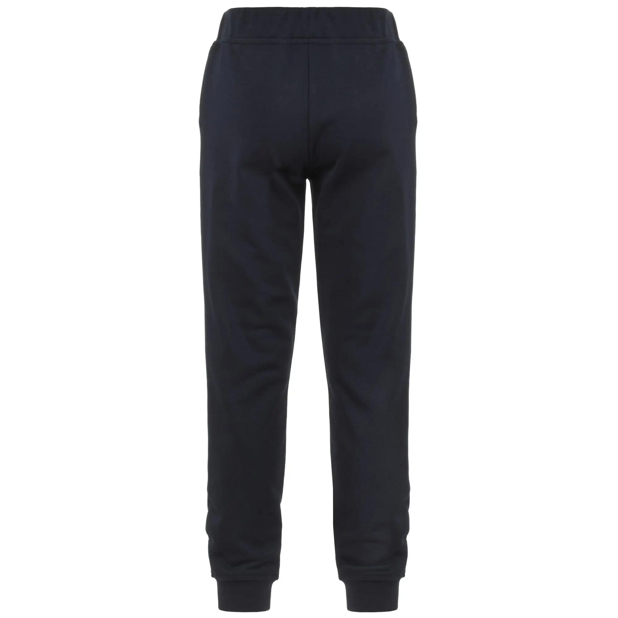 Pantaloni tuta da bambino/a in cotone blu da sportivo/a 2/3