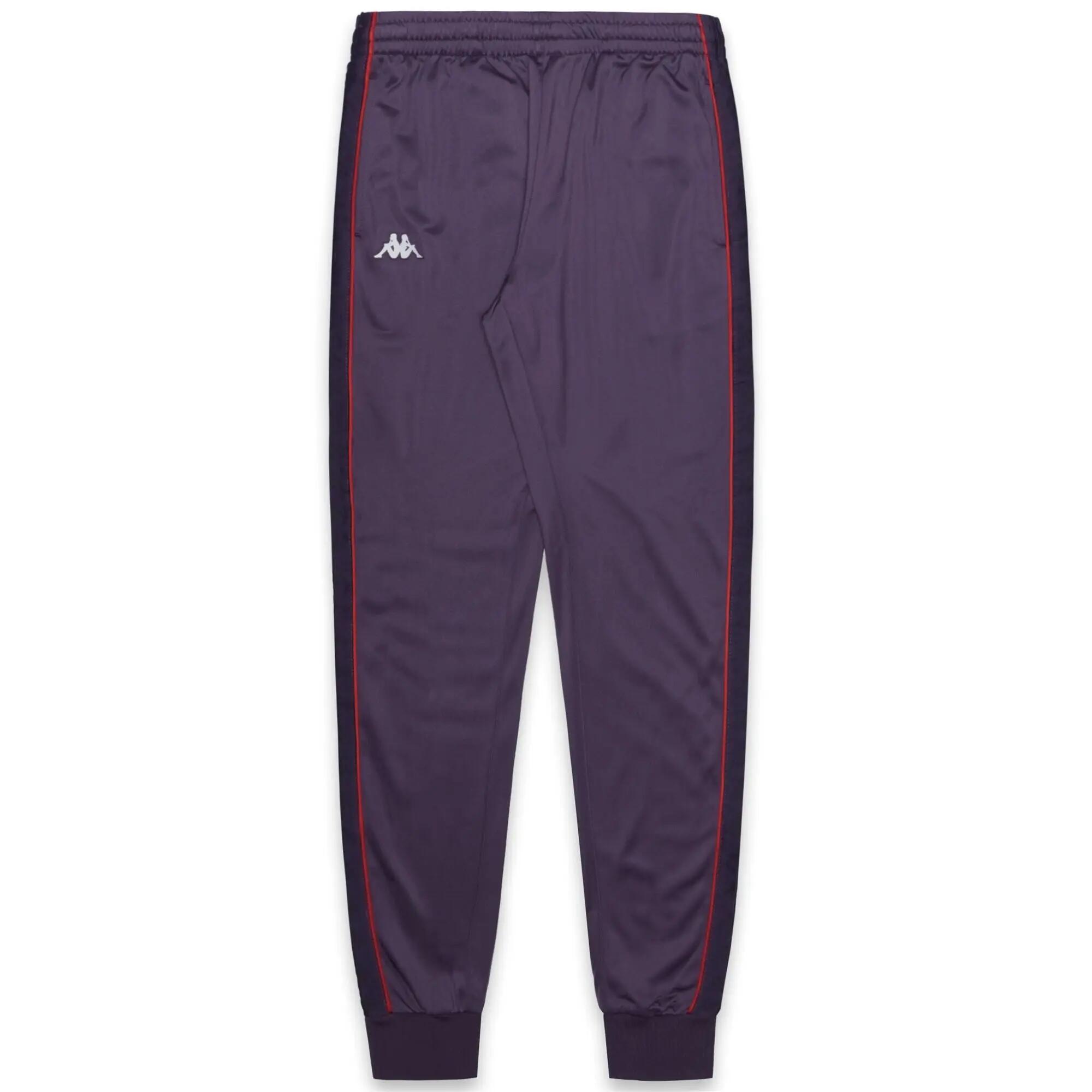 Pantaloni tuta da donna in poliestere viola da streetwear sportivo 2/6