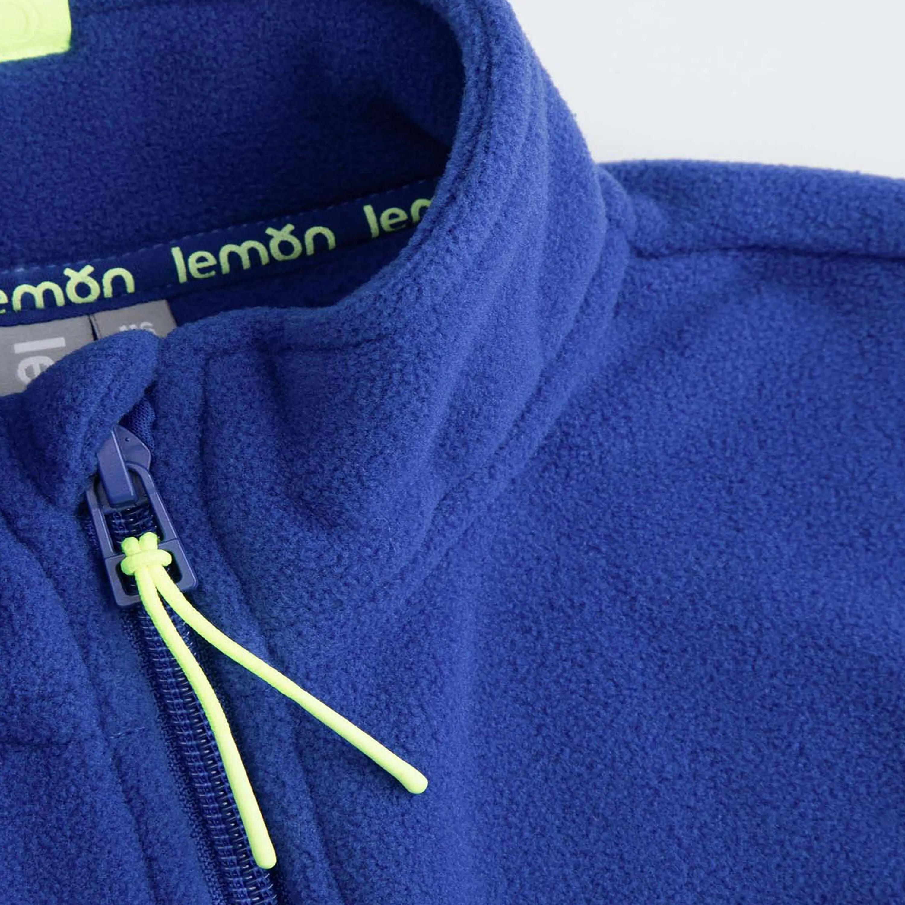 Sportowa bluza chłopięca ze stójką Lemon explore ZL6 3/4