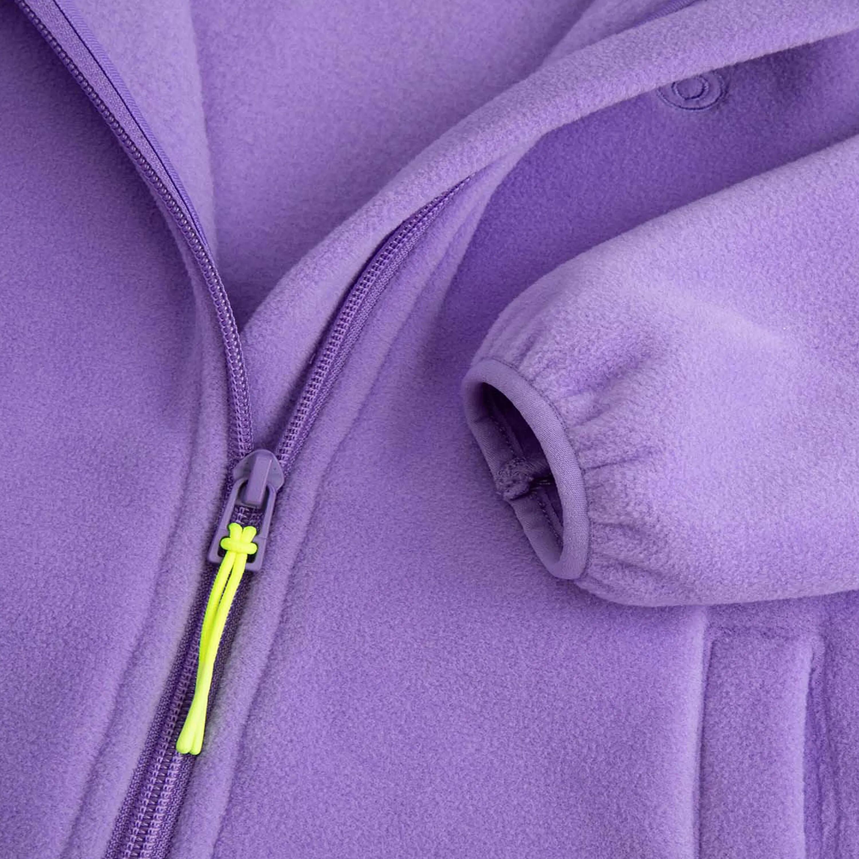 Bluza turystyczna dziewczęca bluza polarowa Lemon explore ZL6 4/4