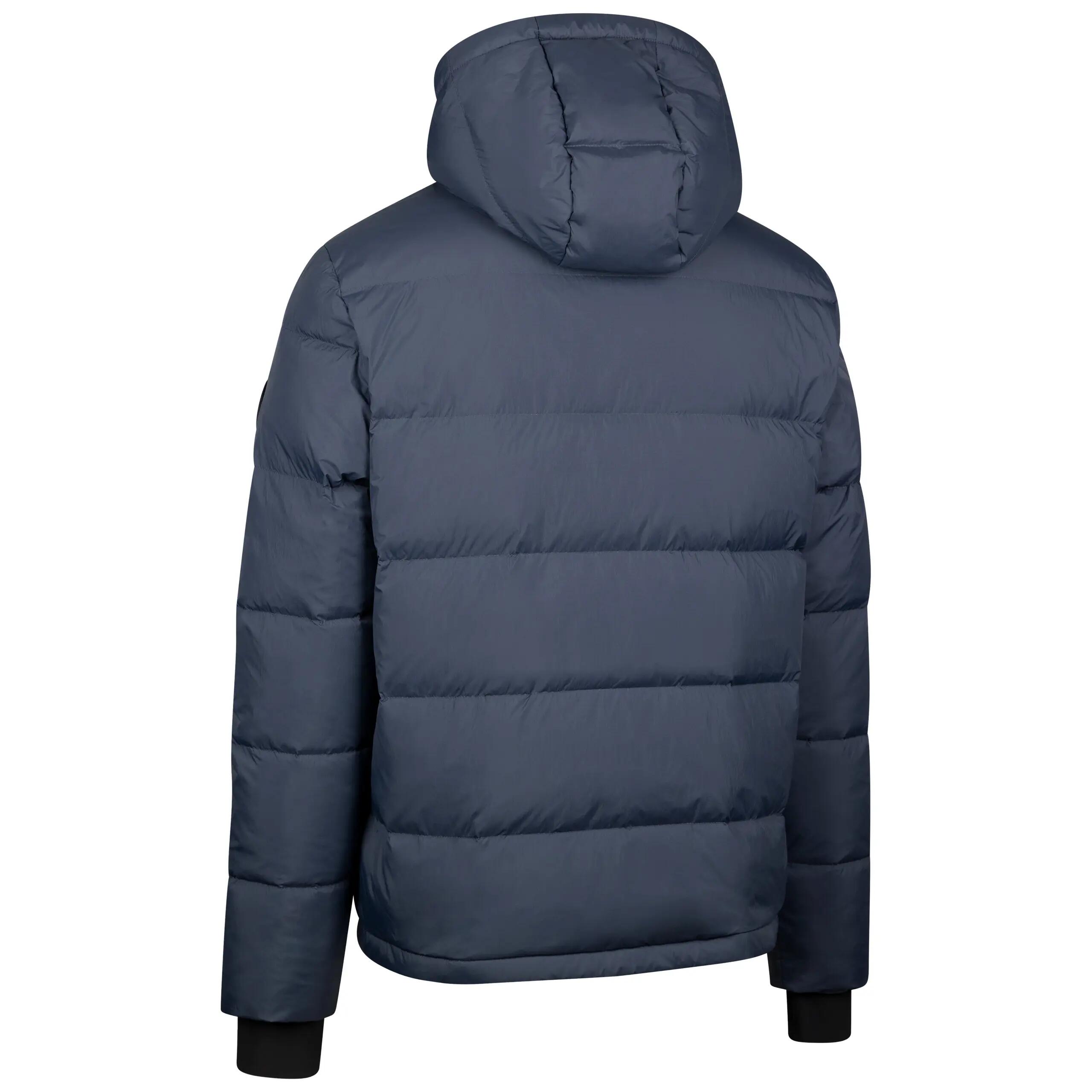 Mens Adjustable Grown-On Hood 2 Zipped Lower Pockets Jacket - Sergei 2/4