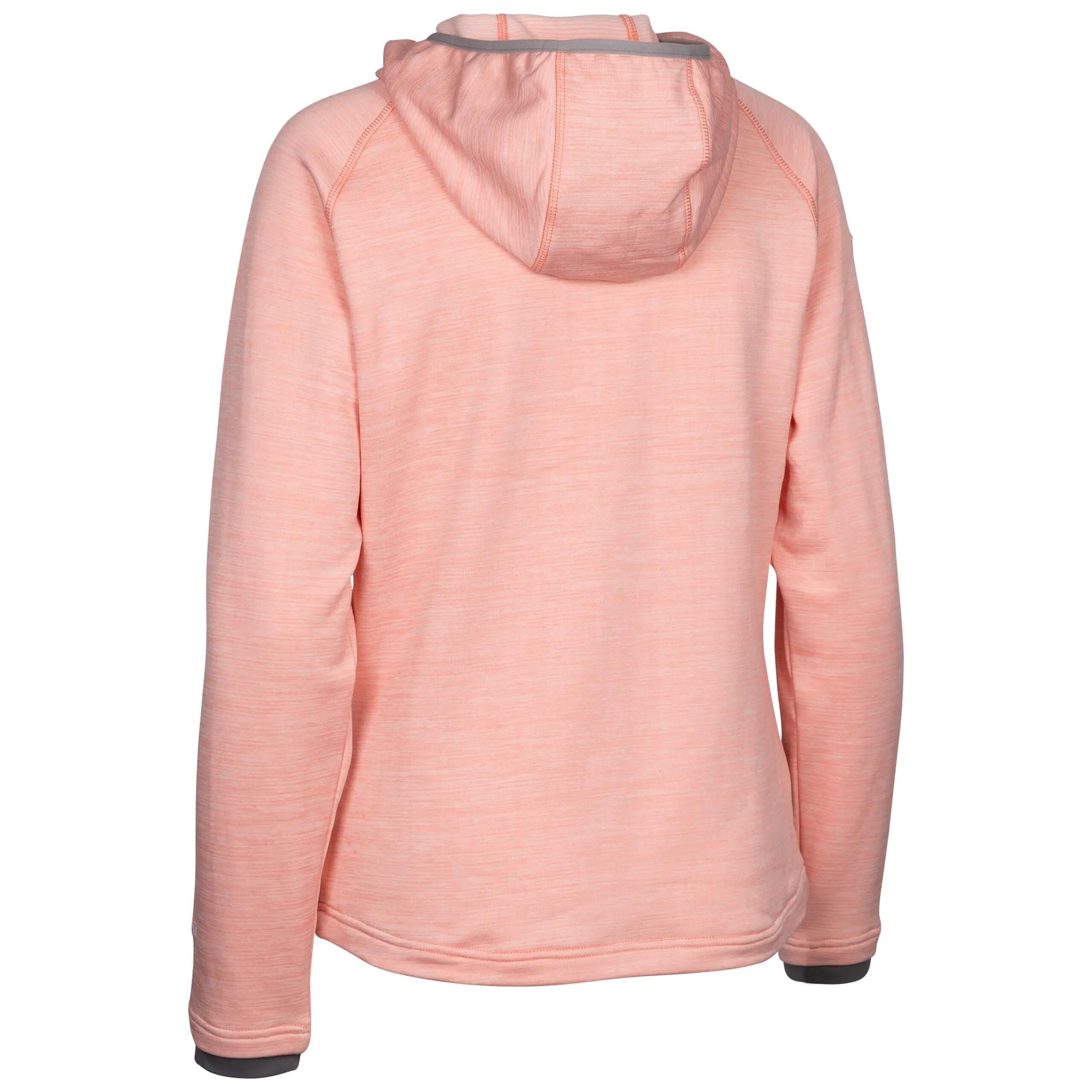 Womens Fleece Full Zip, Grown On Hood And 3 Zip Pockets Tara 2/2