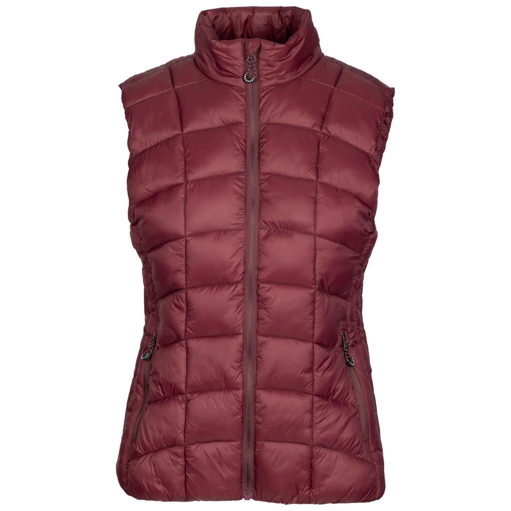 Womens Padded 2 Zip Pockets Water-Resistant Gilet - Ogbere