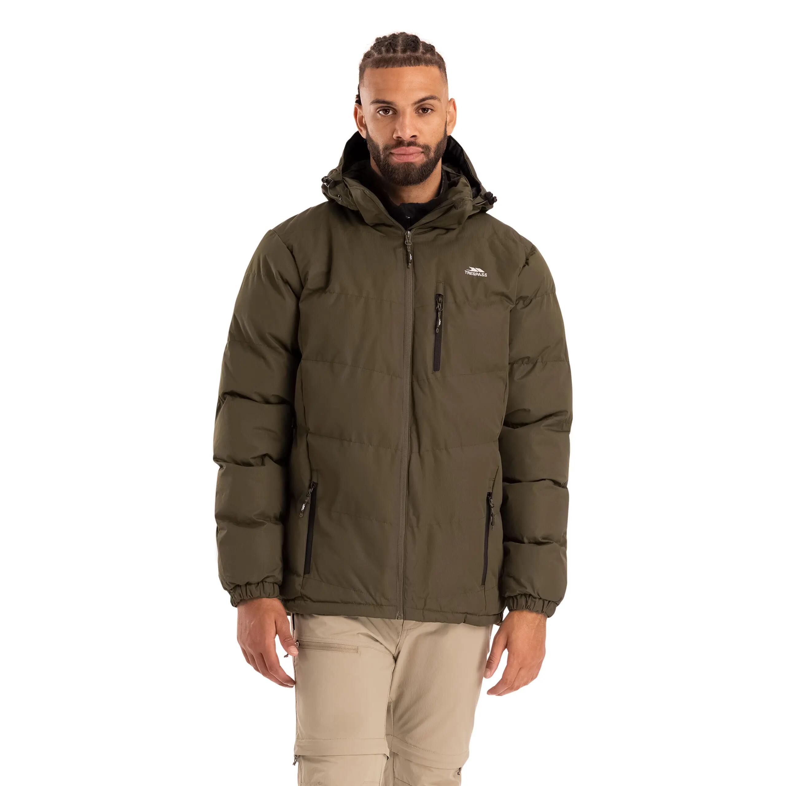 Men's Casual Padded Waterproof Windproof Jacket - Blustery 3/5