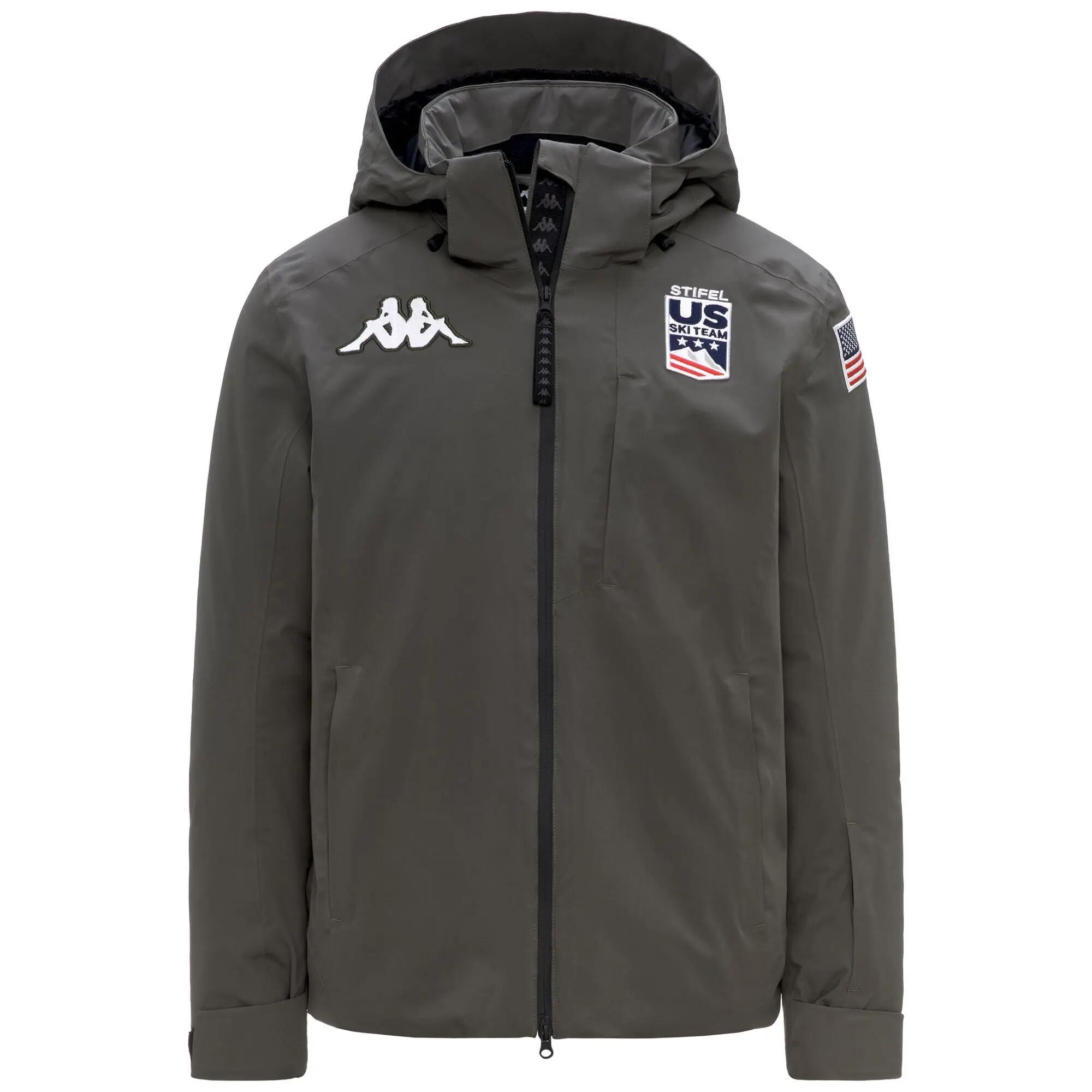 Blouson pour homme vert pour ski 2/6