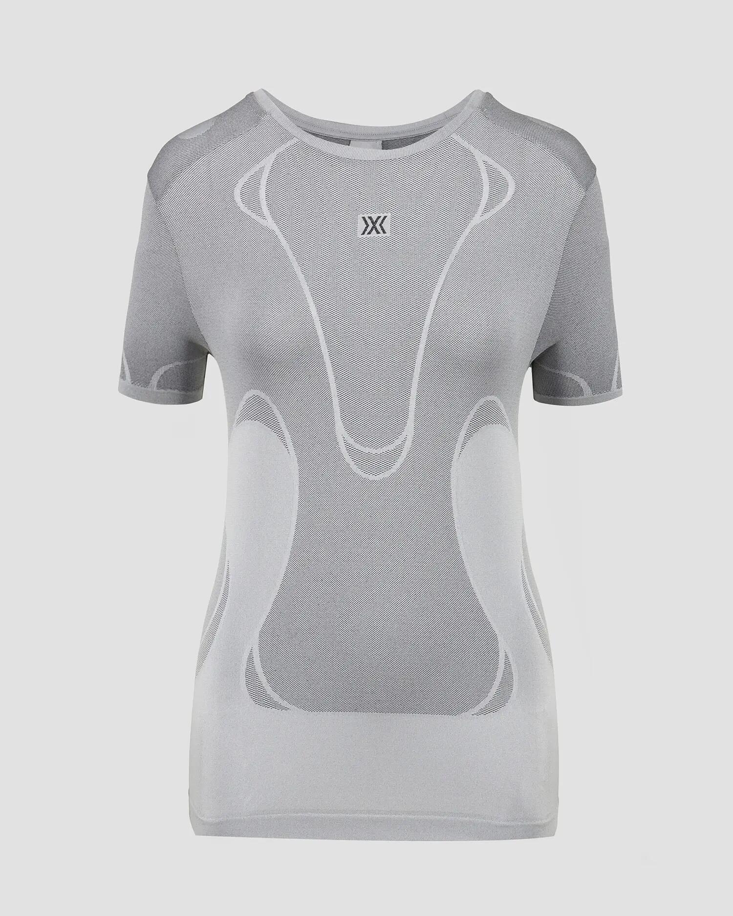 Koszulka damska X-Bionic Xceed Run Perform Shirt White X Black W303 1/4